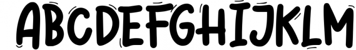 Wigglye Joy & Fun Typeface Font UPPERCASE