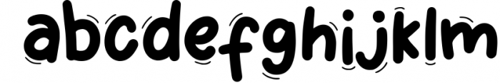 Wigglye Joy & Fun Typeface Font LOWERCASE