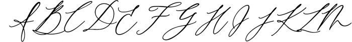 Wild Magnolia Signature Script Font 1 Font UPPERCASE