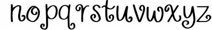 Wildly Extravagant - Curly Handwritten Font Font LOWERCASE