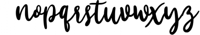Willyast Calligraphy Handwriting Font LOWERCASE