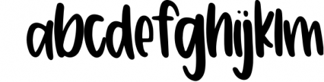 Winifred Marker Font LOWERCASE