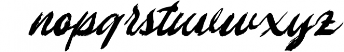 Winland - Brush Font Font LOWERCASE
