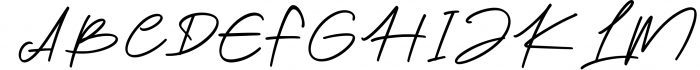 Winlove Elegant Handwritten Font 1 Font UPPERCASE