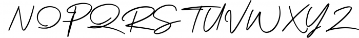 Winlove Elegant Handwritten Font 1 Font UPPERCASE