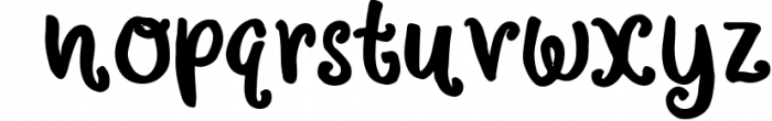 Winter Story 1 Font LOWERCASE