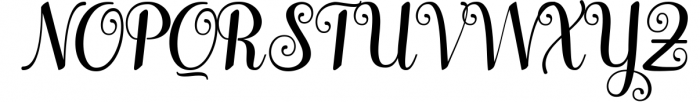 Winterday - Elegant Calligraphy font 1 Font UPPERCASE