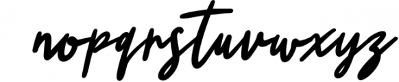 Winterstein Script Brush Font Font LOWERCASE