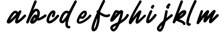 Wiromba Signature Script Font Font LOWERCASE