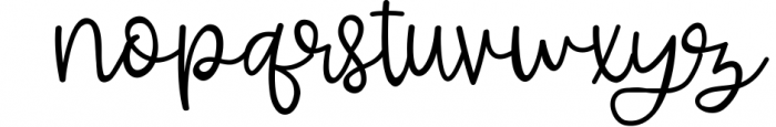 Wishful - Bold Handwritten Script Font LOWERCASE