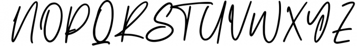 Wishless - Modern Signature Font UPPERCASE
