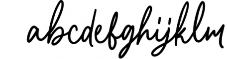 Wishless - Modern Signature Font LOWERCASE
