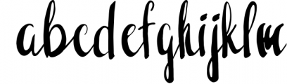 Wisteria Handwritten Font Font LOWERCASE