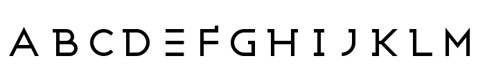 WICKED REGULAR Font LOWERCASE