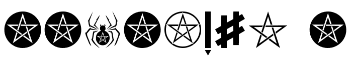 WITCHCRAFT Font OTHER CHARS
