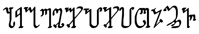 Wiccan Ways Font LOWERCASE