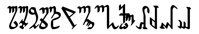 Wiccan Ways Font LOWERCASE