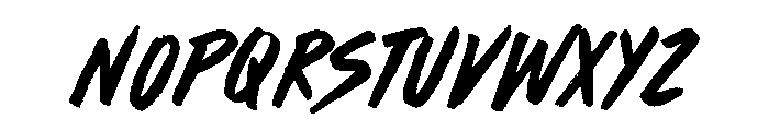Wicked Cool Font LOWERCASE