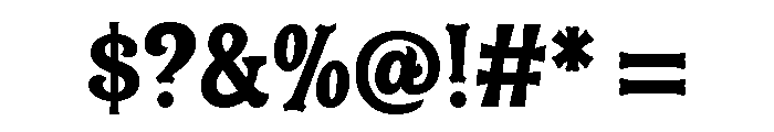 Wicked Glint Regular Font OTHER CHARS