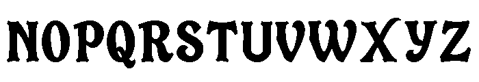 Wicked Glint Regular Font UPPERCASE
