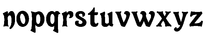 Wicked Glint Regular Font LOWERCASE