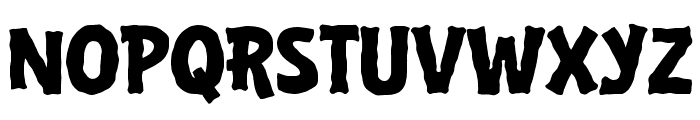 Wicked Type Font UPPERCASE