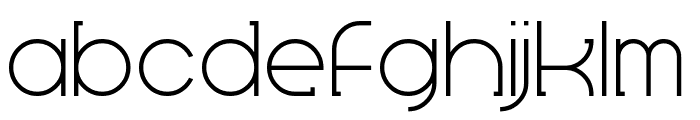 Wideboy Font LOWERCASE