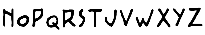 Wiener Regular Font LOWERCASE