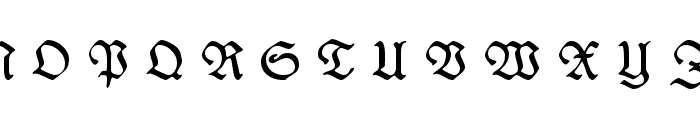 WieynckFrakturUNZ1L-Italic Font UPPERCASE