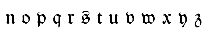 WieynckFrakturUNZ1L-Italic Font LOWERCASE
