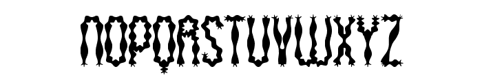 Wiggly Squiggly BRK Font UPPERCASE