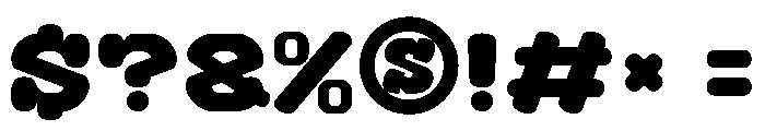 Wild Character Font OTHER CHARS