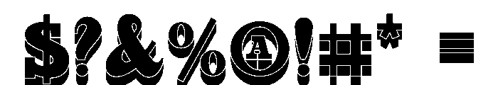 Wild Justice - Free Trial Bold Font OTHER CHARS