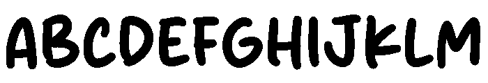 Wild Salmon Font UPPERCASE