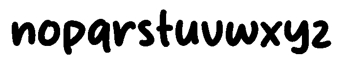 Wild Salmon Font LOWERCASE