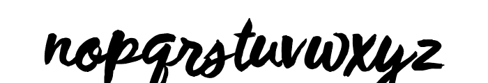 Wild Thing Font LOWERCASE