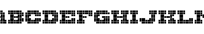 Wild West Pixel Font UPPERCASE