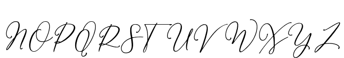 William-Regular Font UPPERCASE