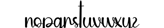William Smitson Font LOWERCASE