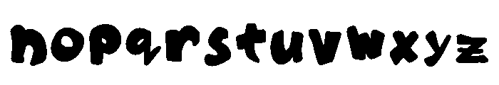 Willo Regular Font LOWERCASE