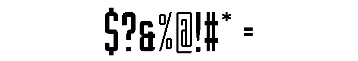 Wiltype Font OTHER CHARS