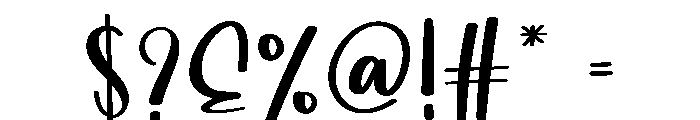 Wind Font OTHER CHARS