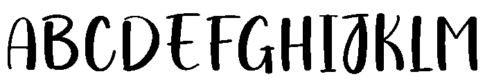 Wind Font UPPERCASE