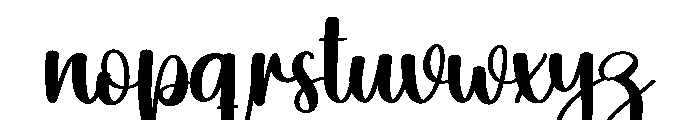 Wind Font LOWERCASE