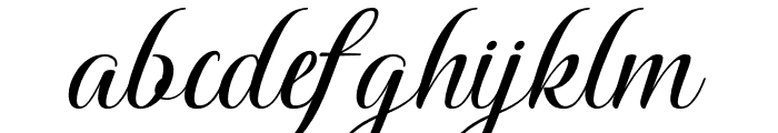 Windey Signature personal use Font LOWERCASE