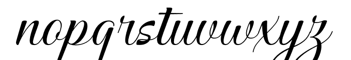 Windey Signature personal use Font LOWERCASE