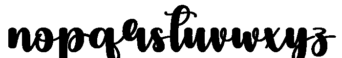 Windmil Font LOWERCASE