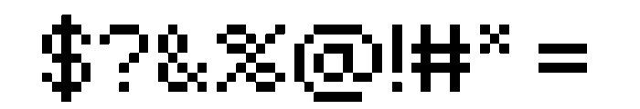 Windows 3.0 alt font Small Regular Font OTHER CHARS