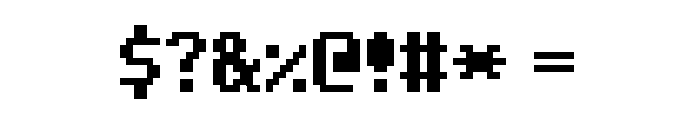 Windows Command Prompt Regular Font OTHER CHARS
