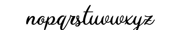 Wine Date Regular Font LOWERCASE